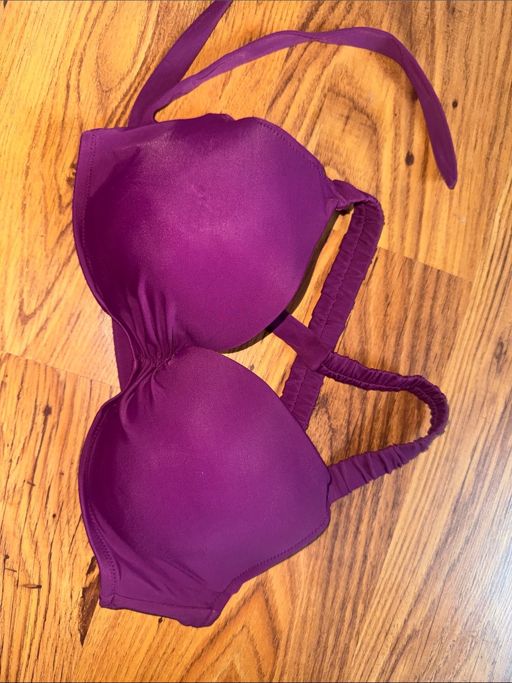 Shade & Shore Purple Push-Up Bikini Top
